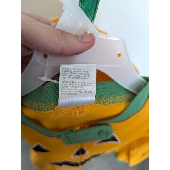 Modern Kids Pumpkin Pajama Set Orange Size 12 Months - Picture 8 of 8